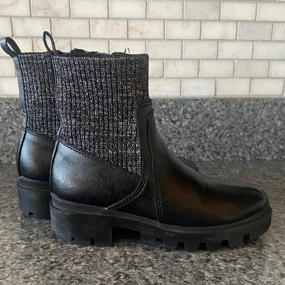 Dolce Vita Black and Gray Kids Boots
